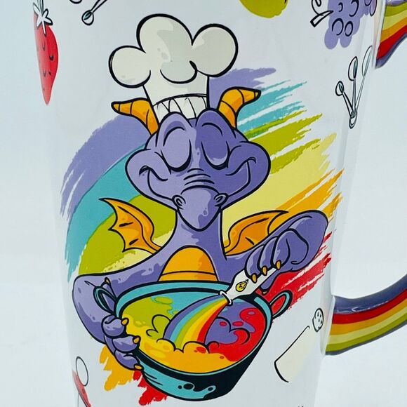 Rainbow FIGMENT EPCOT International Food & Wine Festival Mug 25th Anniversary 20 - Picture 2 of 8